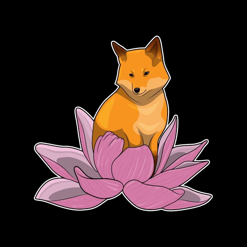 Fuchs Lotusblume