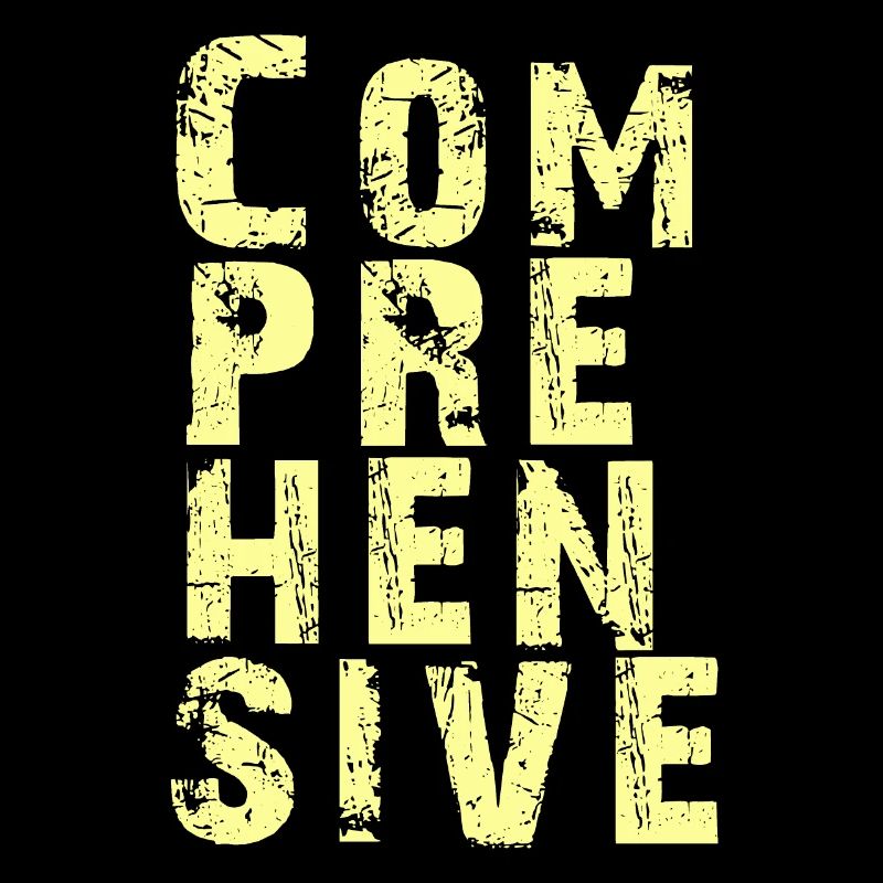 Entdecken Sie jeden Aspekt von COMPREHENSIVE