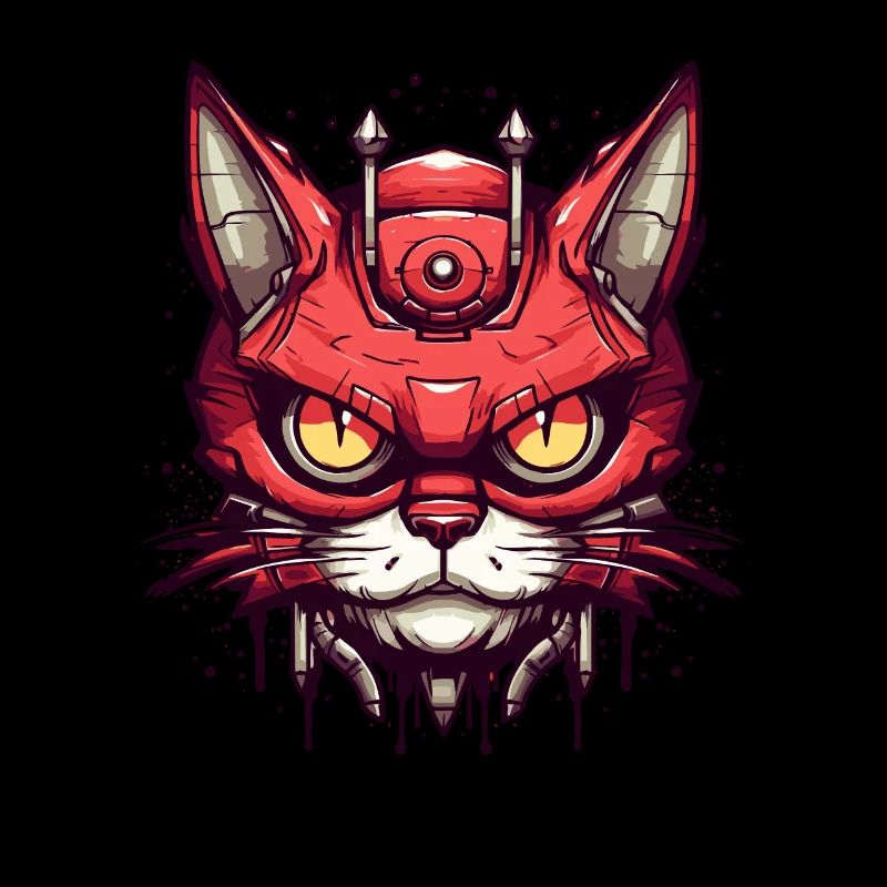 Urban Mecha Tech Cat Cat