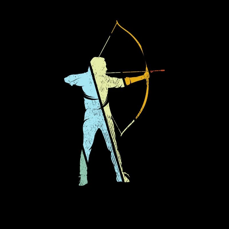 Bogenschießen Retro