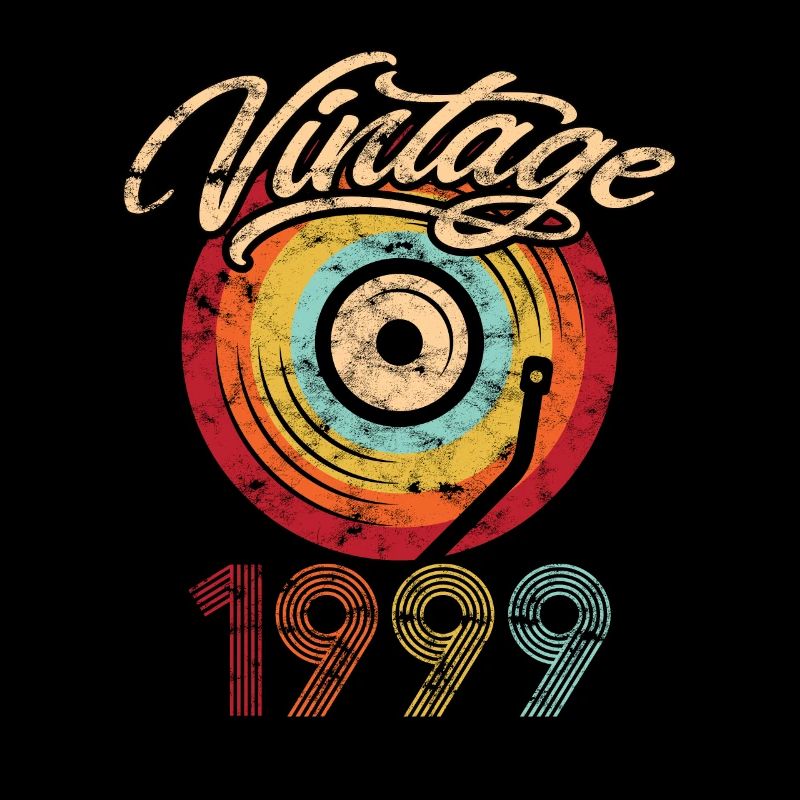 1999 Anniversaire Vinyle Vintage
