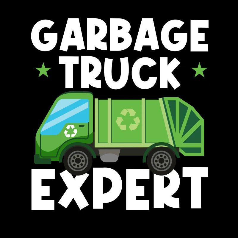 Garbage trucks, garbage day, garbage collection