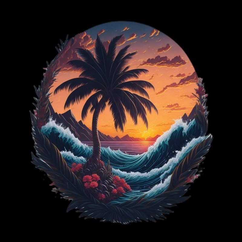 Vibrations de la plage