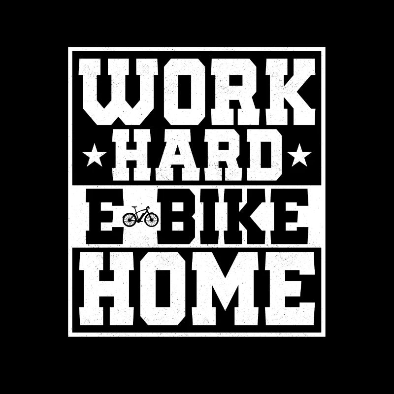 Work Hard E-Bike Home Pedelec Electric