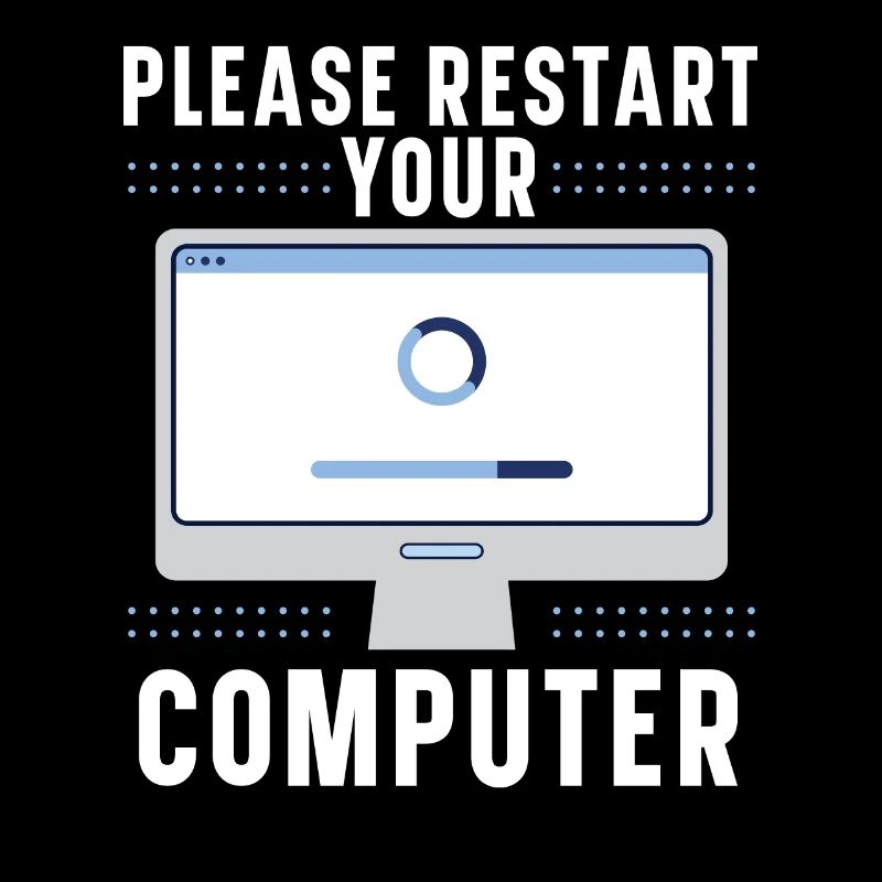 Please Restart Your Computer Coding Tech Support