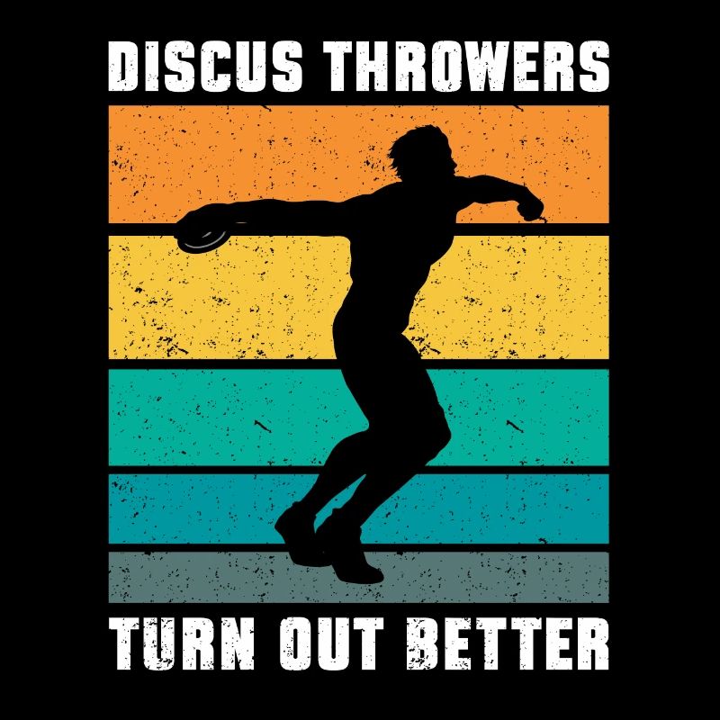 Diskuswerfer Geschenk Diskuswerfen