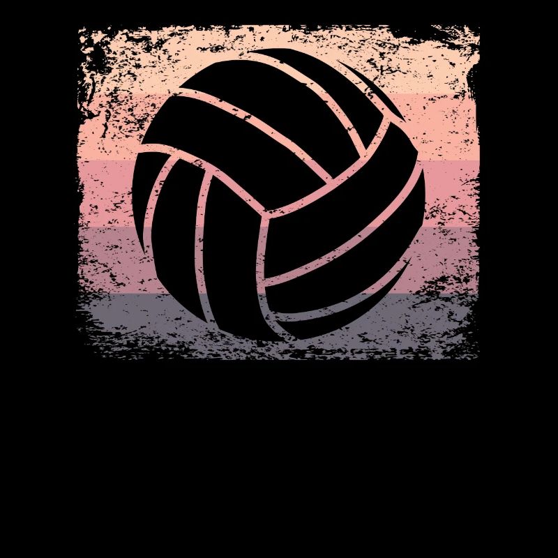 Volleyball Player Retro Beach Volleyball