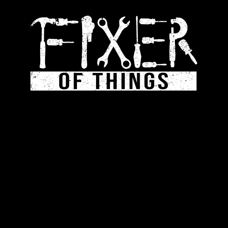 Fixer der Dinge Handwerker Schreiner Heimwerker