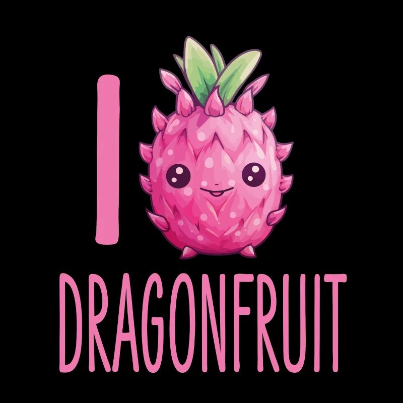 Fruit du dragon Kawaii