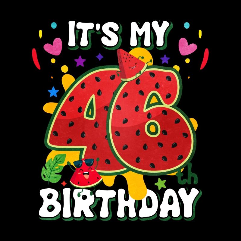 46th Birthday Watermelon