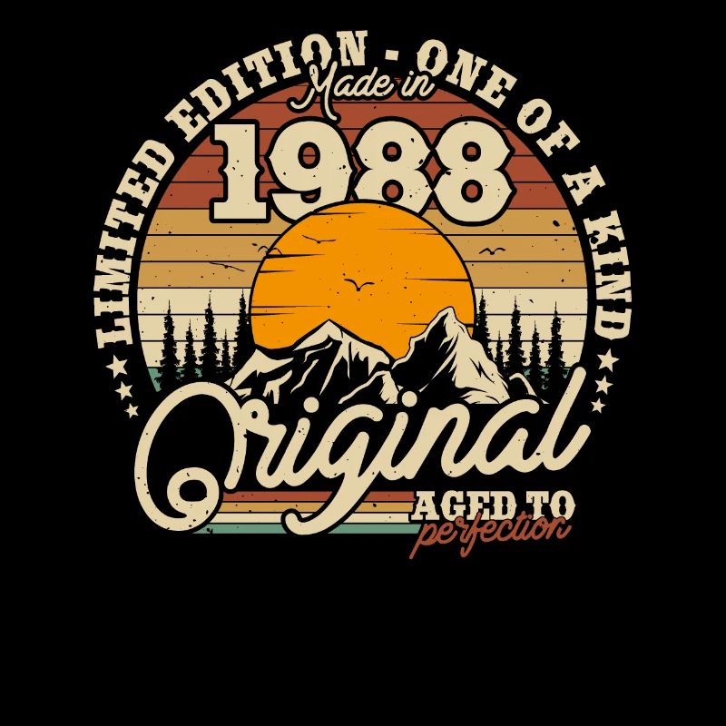 Vintage 1988 Birthday Gift