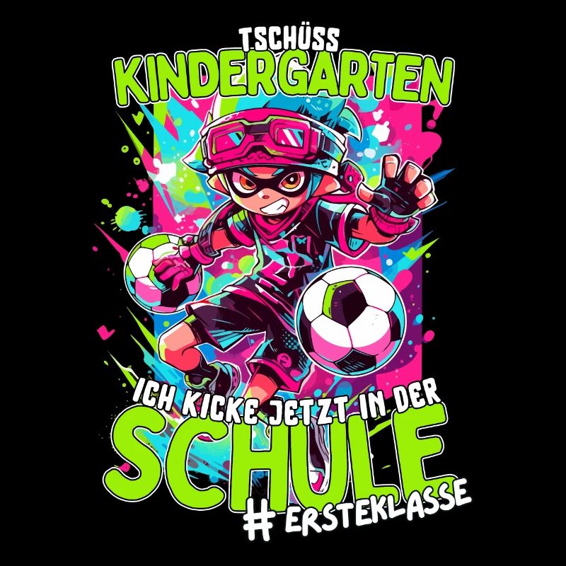 Fußball Einschulung 2023: Bye Bye Kindergarten