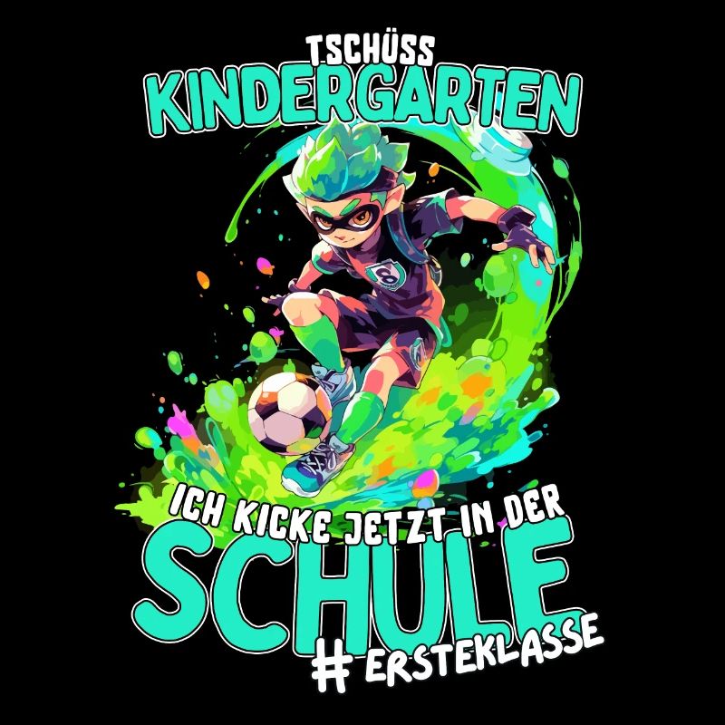 Fußball Einschulung 2023: Mach's gut Kindergarten