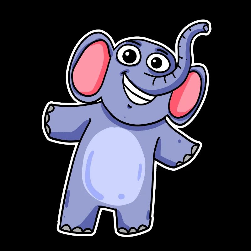 Cute little elephant