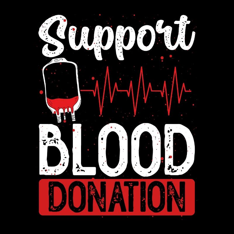 Support blood donation