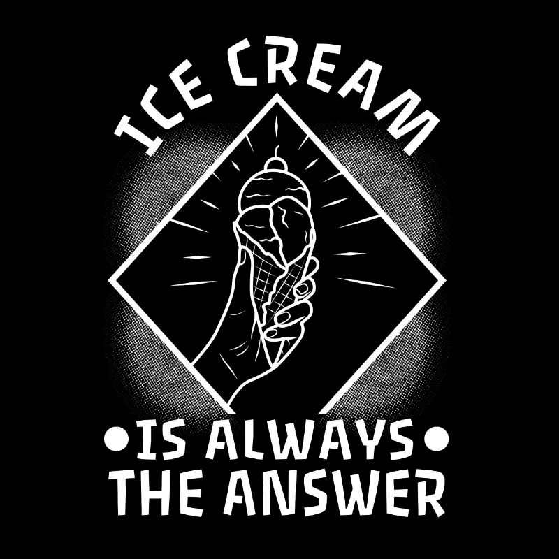Ice cream is always the answer
