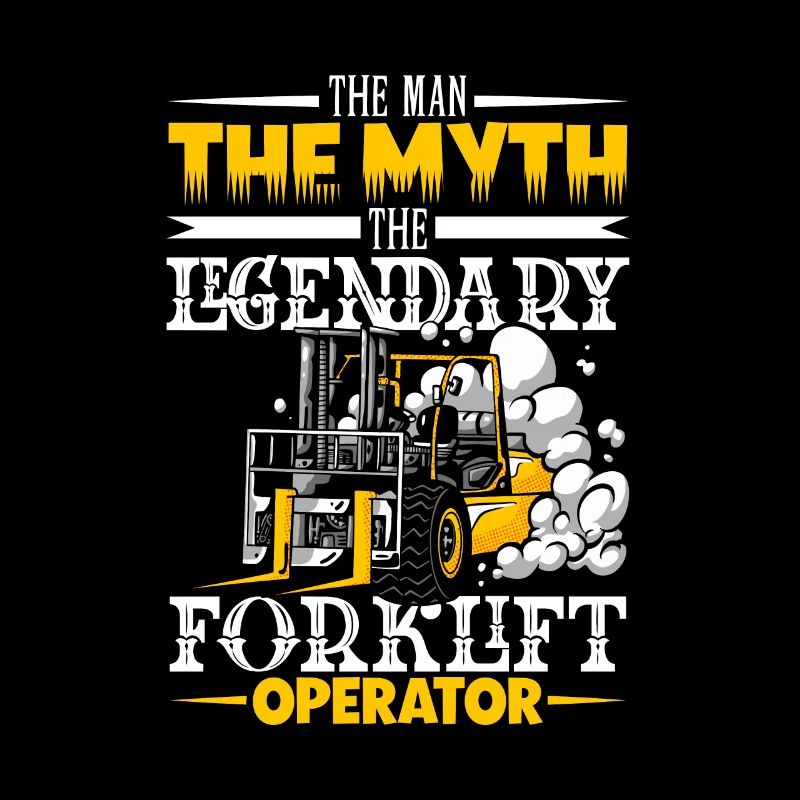 Gabelstaplerfahrer Lager Gabelstapler