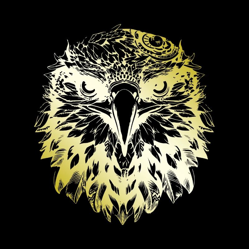 Eagle Mandala gold