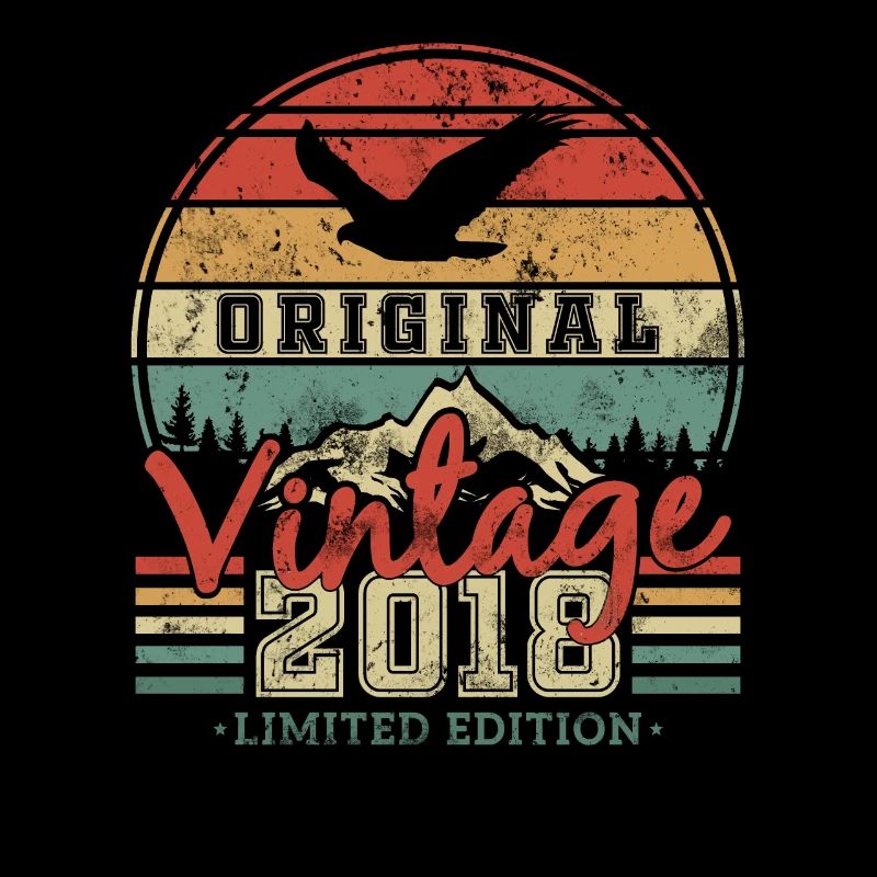 Gift Birthday Vintage 2018 - 5 years