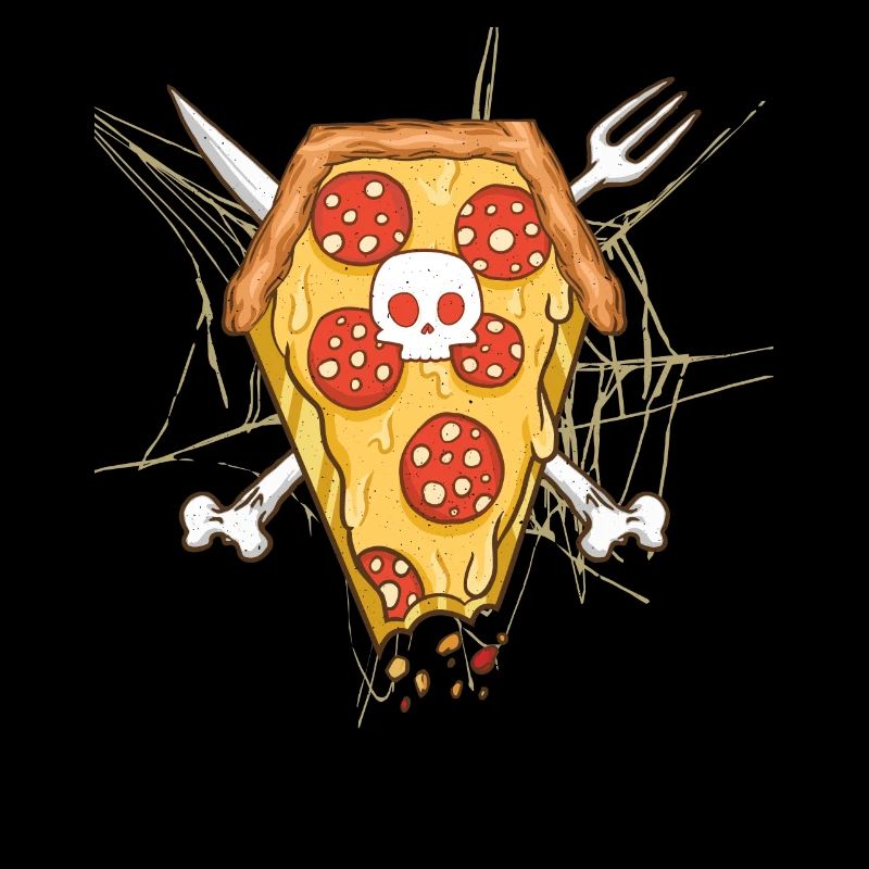 Pizza Halloween Style