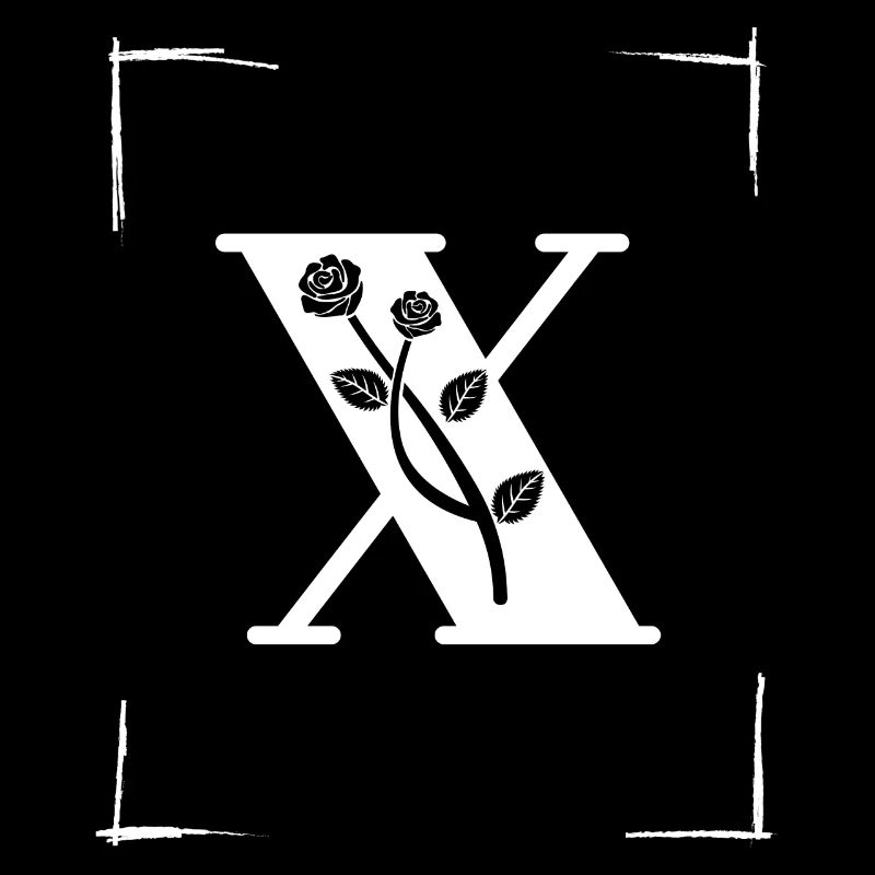 letter X initial