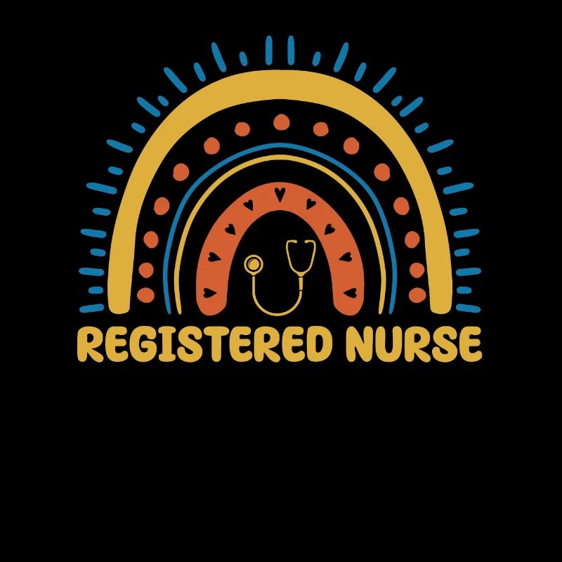 Examinierte Krankenschwester Design