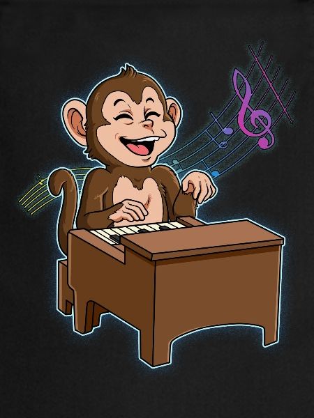 Pianiste Singe