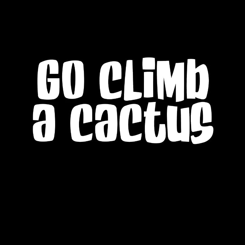 Klettern Sie Auf Einen Kaktus