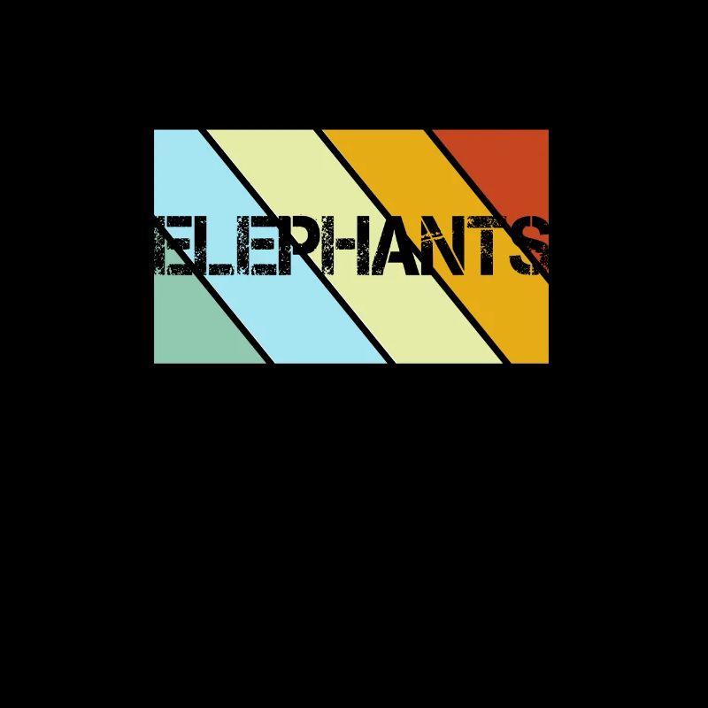 Elefanten Retro
