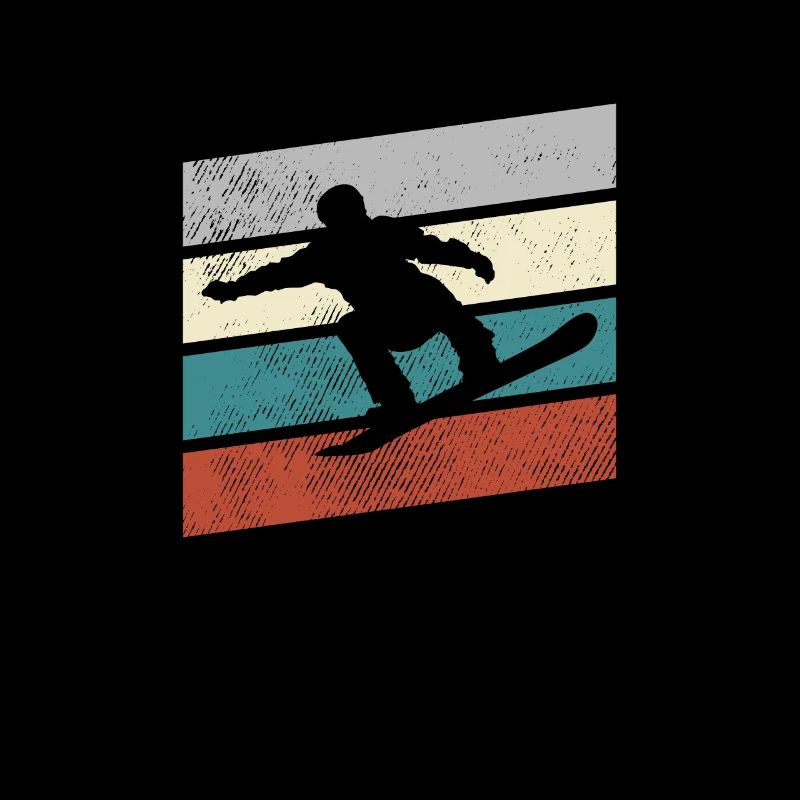 Snowboarding Retro