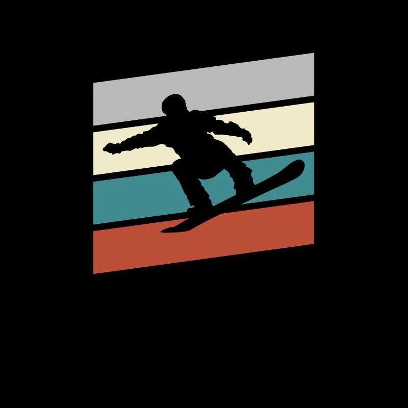 Snowboarding Retro