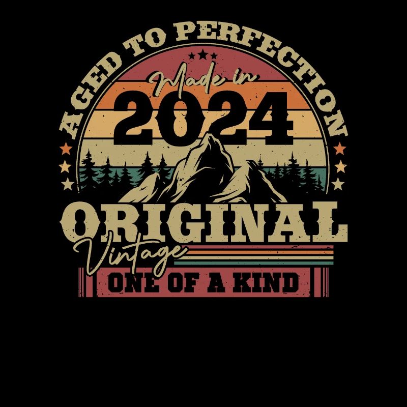 Original unique « Vieilli à la perfection 2024 »