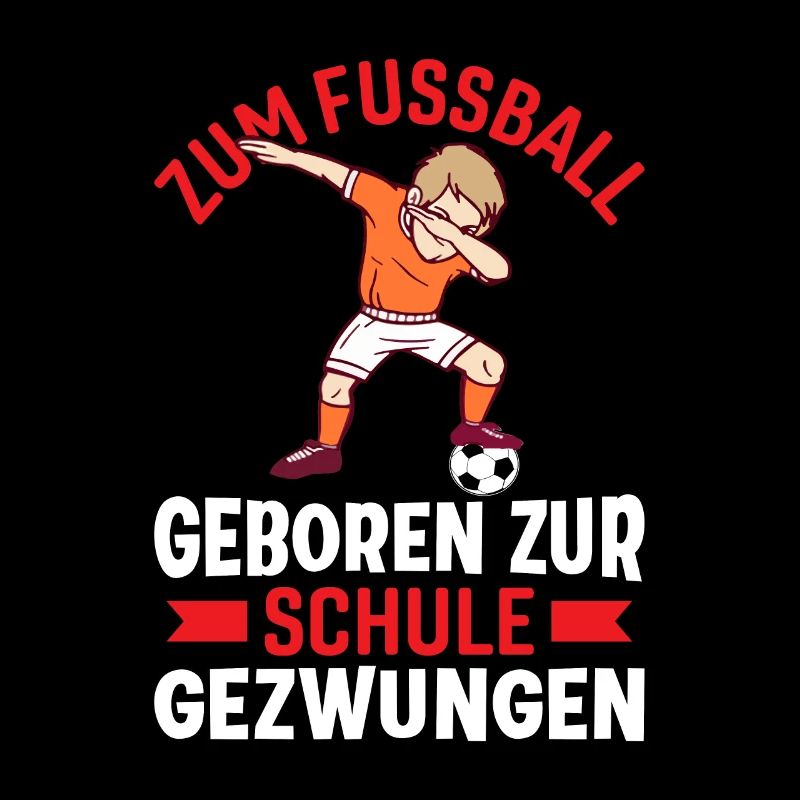Fussball geboren Schule Geschenk