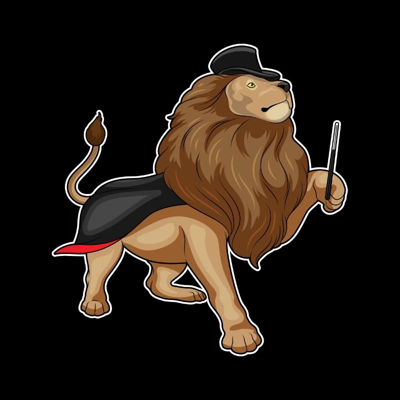 Lion Wizard Wand