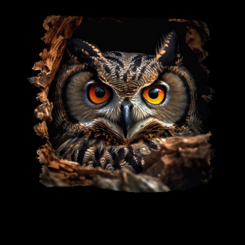 Eulen Kauz Owl Uhu Nachteule Eule