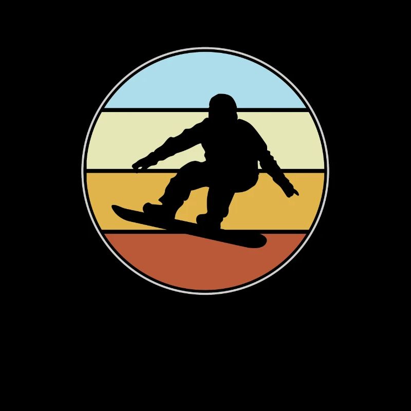 Snowboarding Retro