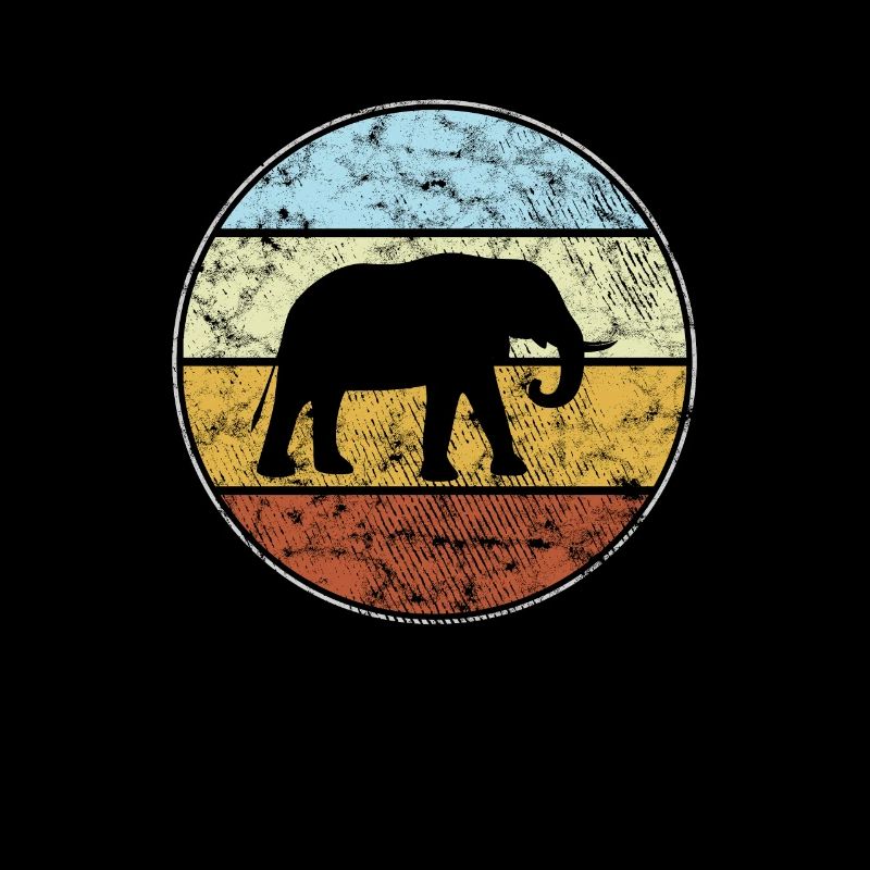 Éléphant Rétro