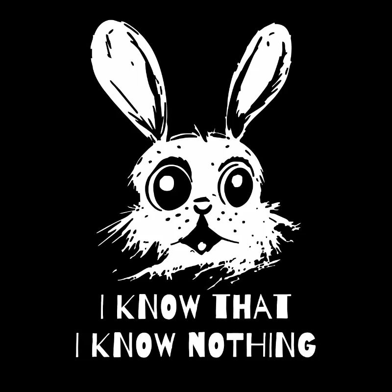 I Know That I Know Nothing - A Wise Rabbit