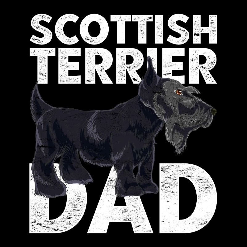 Scottish Terrier Daddy Father's Day Gift Scottie