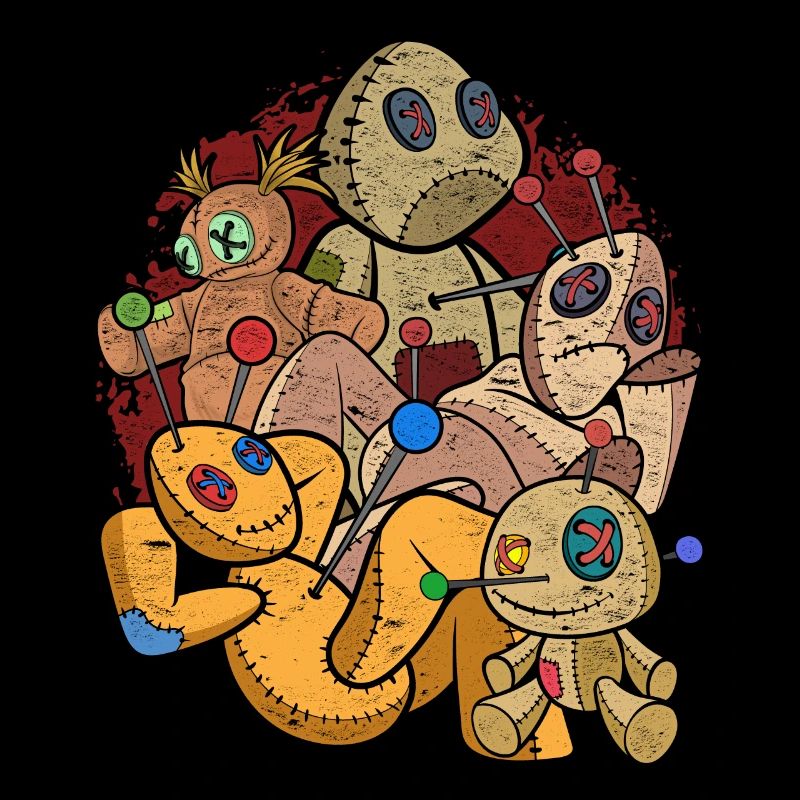 Wiccan Witchcraft Sorcery Gift Voodoo Dolls