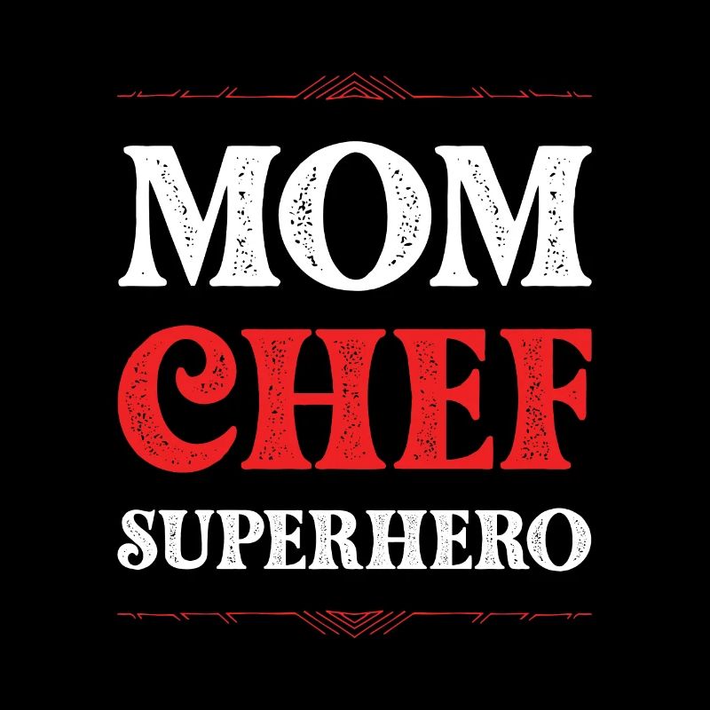 Maman Chef Super-héros Maman