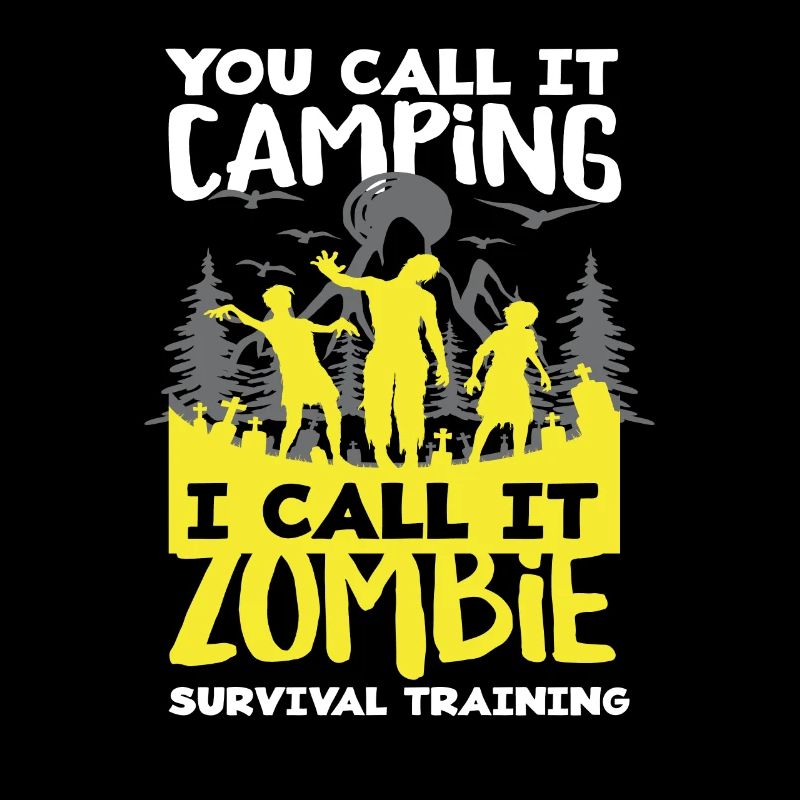 Zombies Camping Survival Training Camper