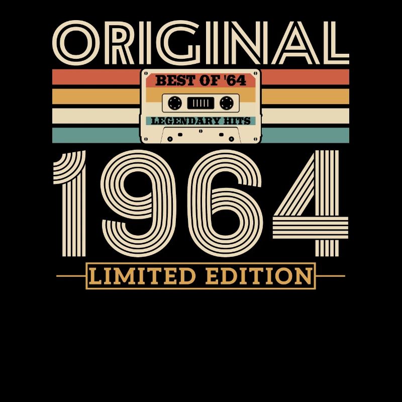 Einzigartiges Geschenk 1964 Geburtstag