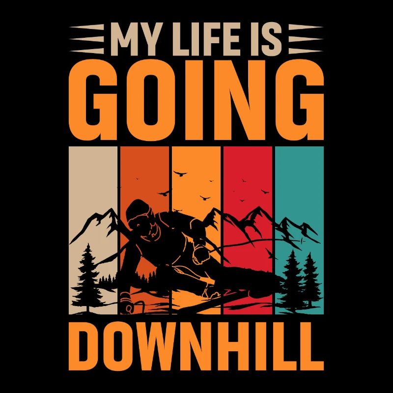 Ma vie dégringole - ski