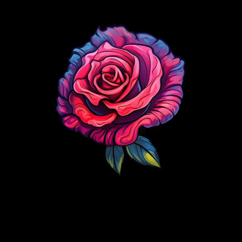 Lebendige Rosenfarben