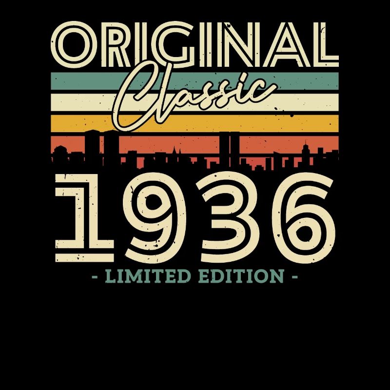 Vintage Birthday Gift 1936 Classic 87/88