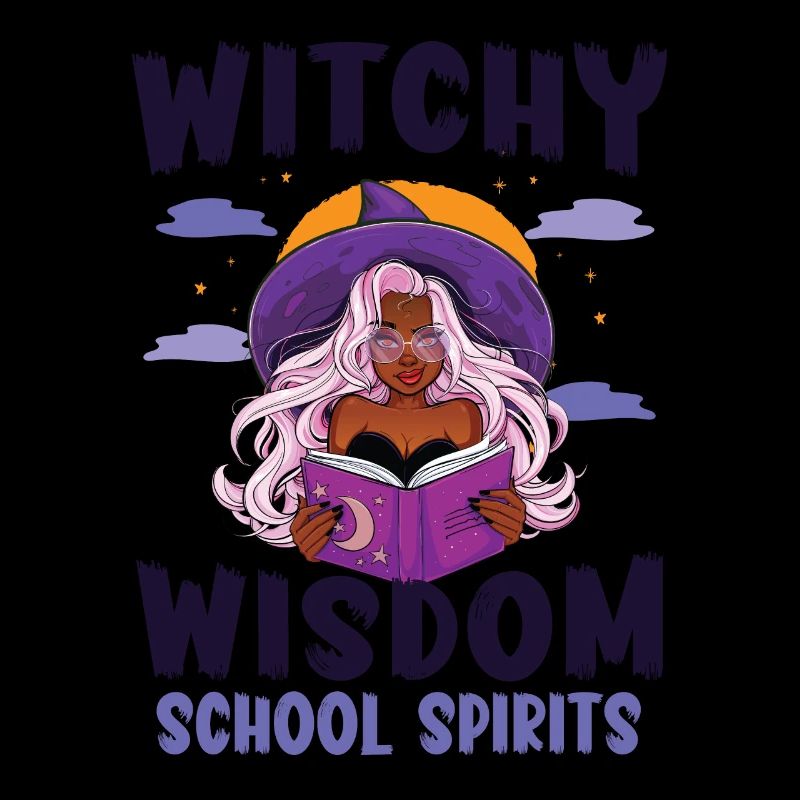 Witchcraft School Ghosts Teacher Halloween
