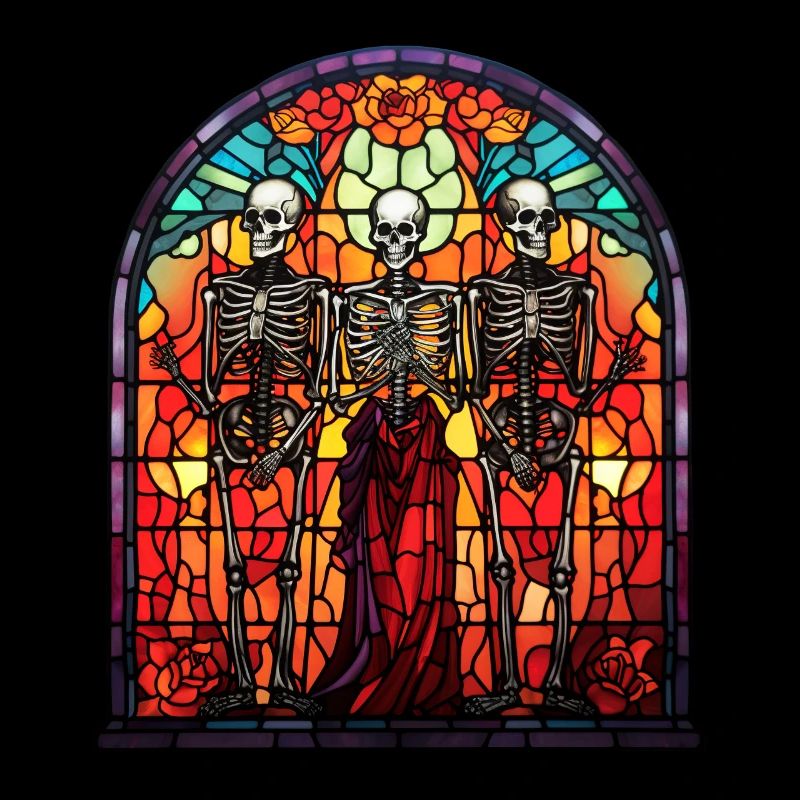 Vitrail d’Halloween