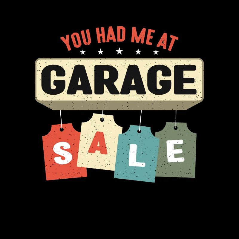 Ventes de garage Tu m’as eu à la vente de garage Marché aux puces