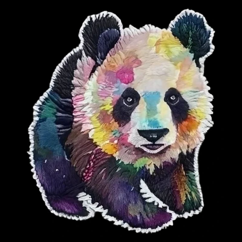 BABY PANDA AQUARELL
